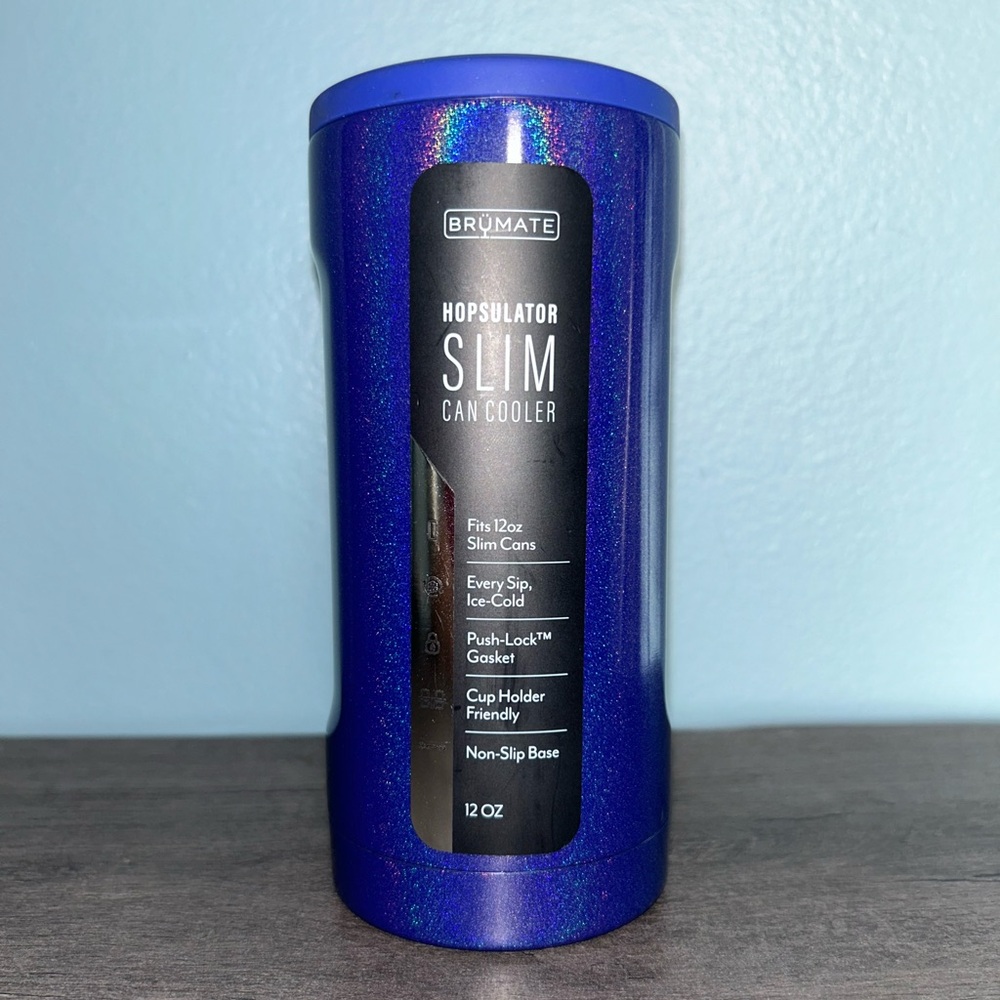 BrüMate Glitter Reflex Blue slim